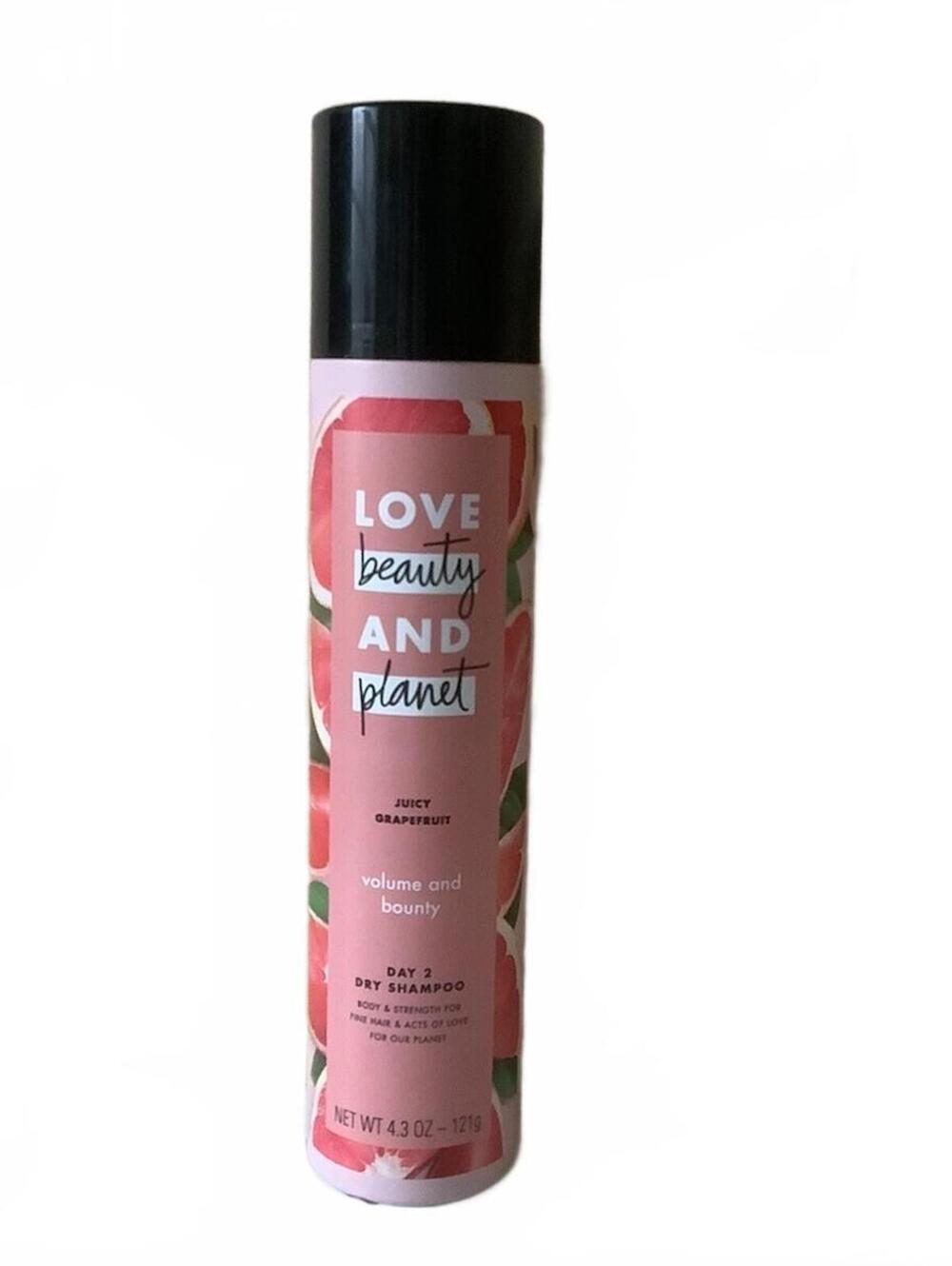 Love Beauty & Plant Juicy Grapefruit Volume & Beauty Day 2 Dry Shampoo 4.3oz NEW